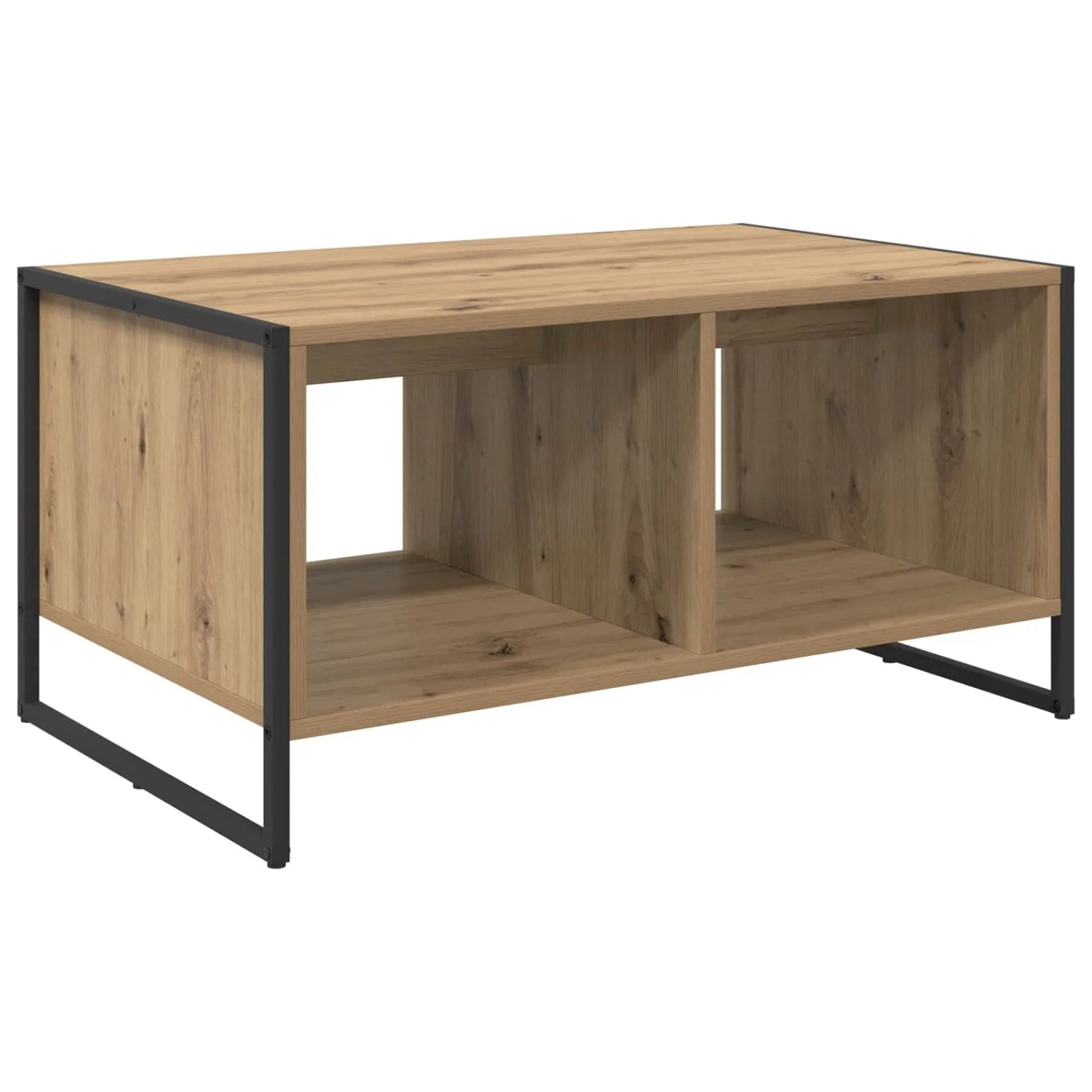 vidaXL Couchtisch Kunsthandwerk Eiche 80 x 50 x 40 cm Holzwerkstoff 886437 günstig online kaufen