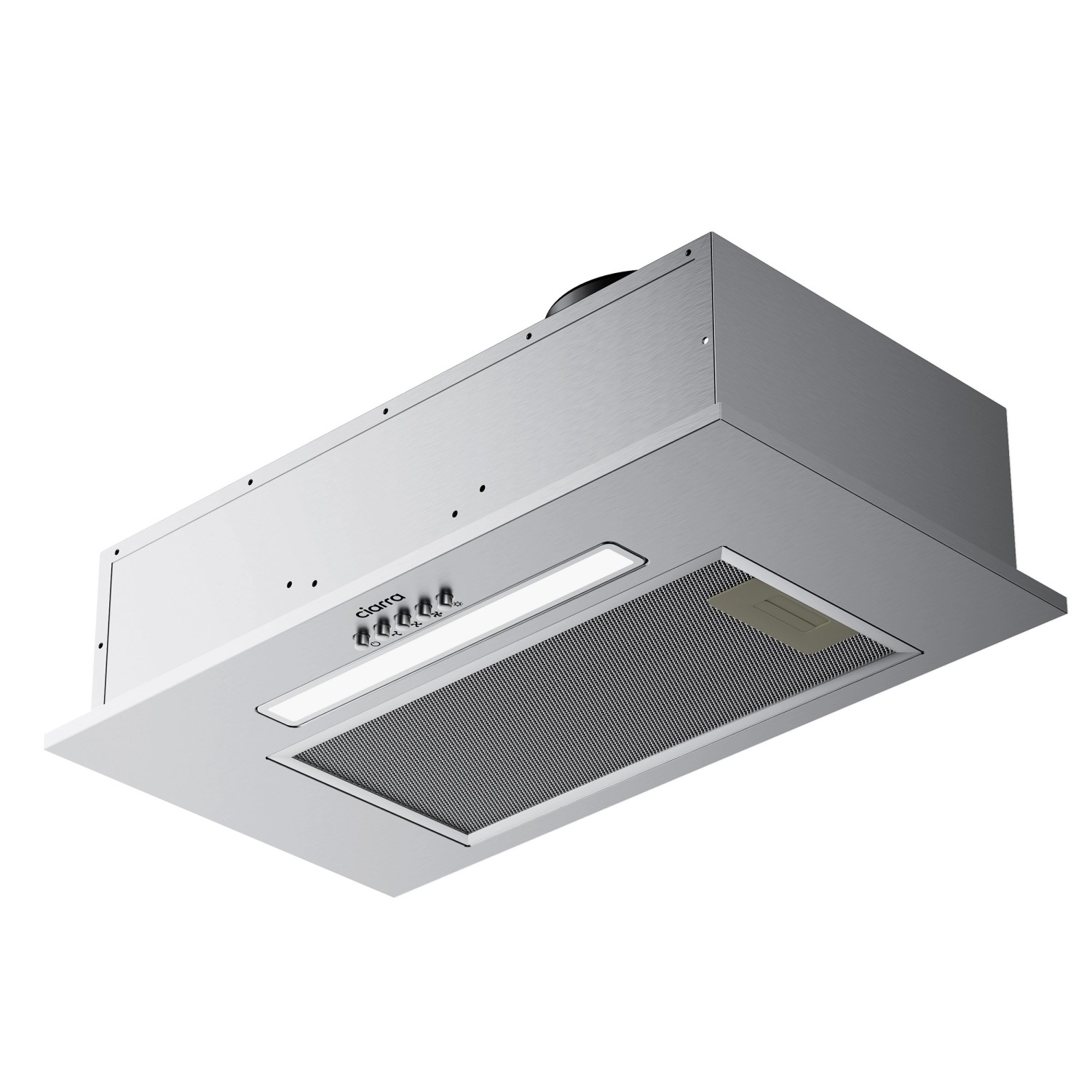 Thumbnail - CIARRA Dunstabzugshaube 52 cm 3 Stufen Unterbau-Abzugshaube Edelstahl VMS5913D