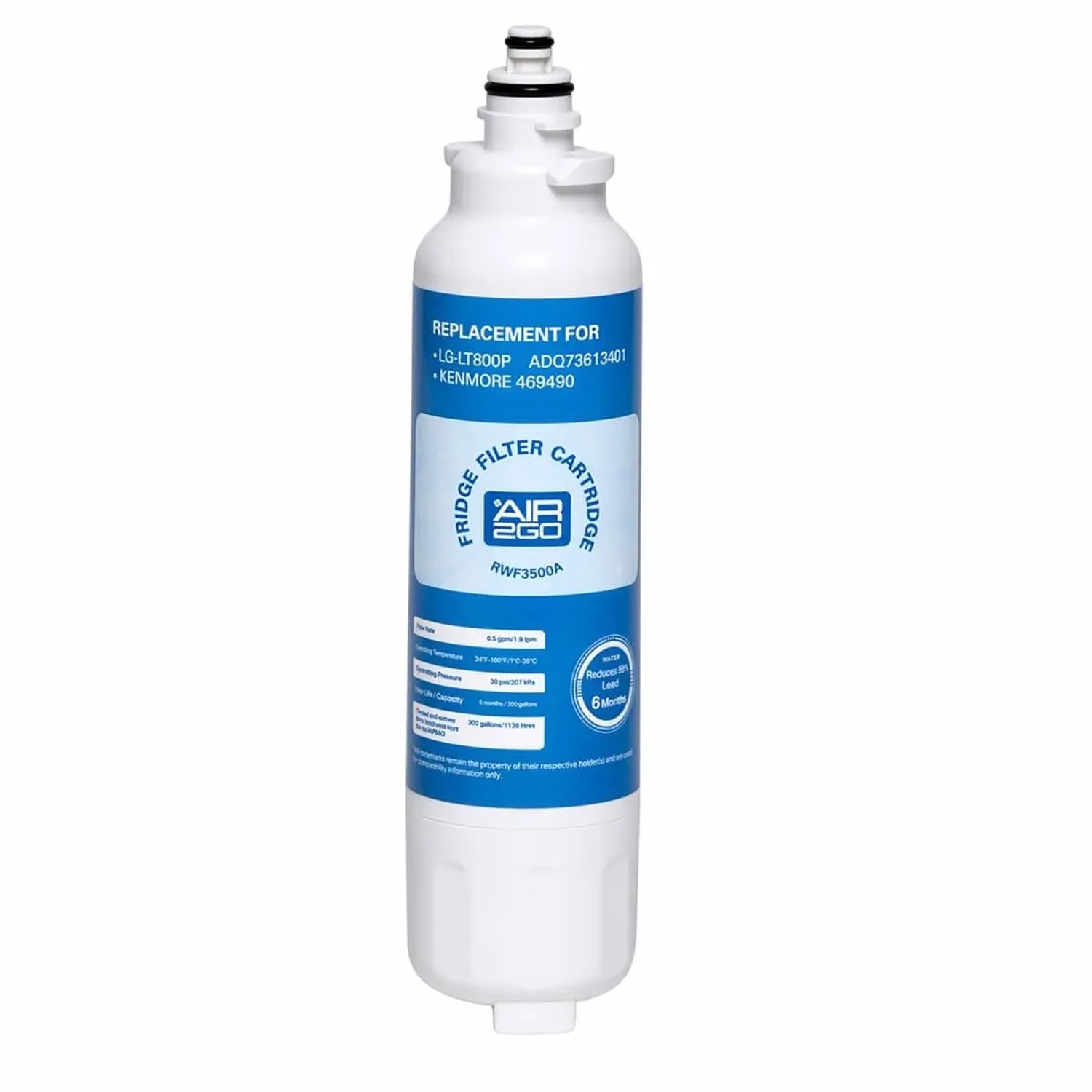AIR2GO Wasserfilter für LGLT800P ADQ73613401