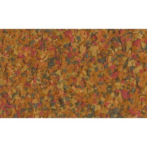 Tetra Rubin Flockenfutter, 1 l, für Zierfische, mit Farbverstärkern für leuchtende Farben.