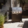 Enders Gasgrill Chicago Next 4 R Turbo mit Edelstahl-Deckel und 4 Brennern.