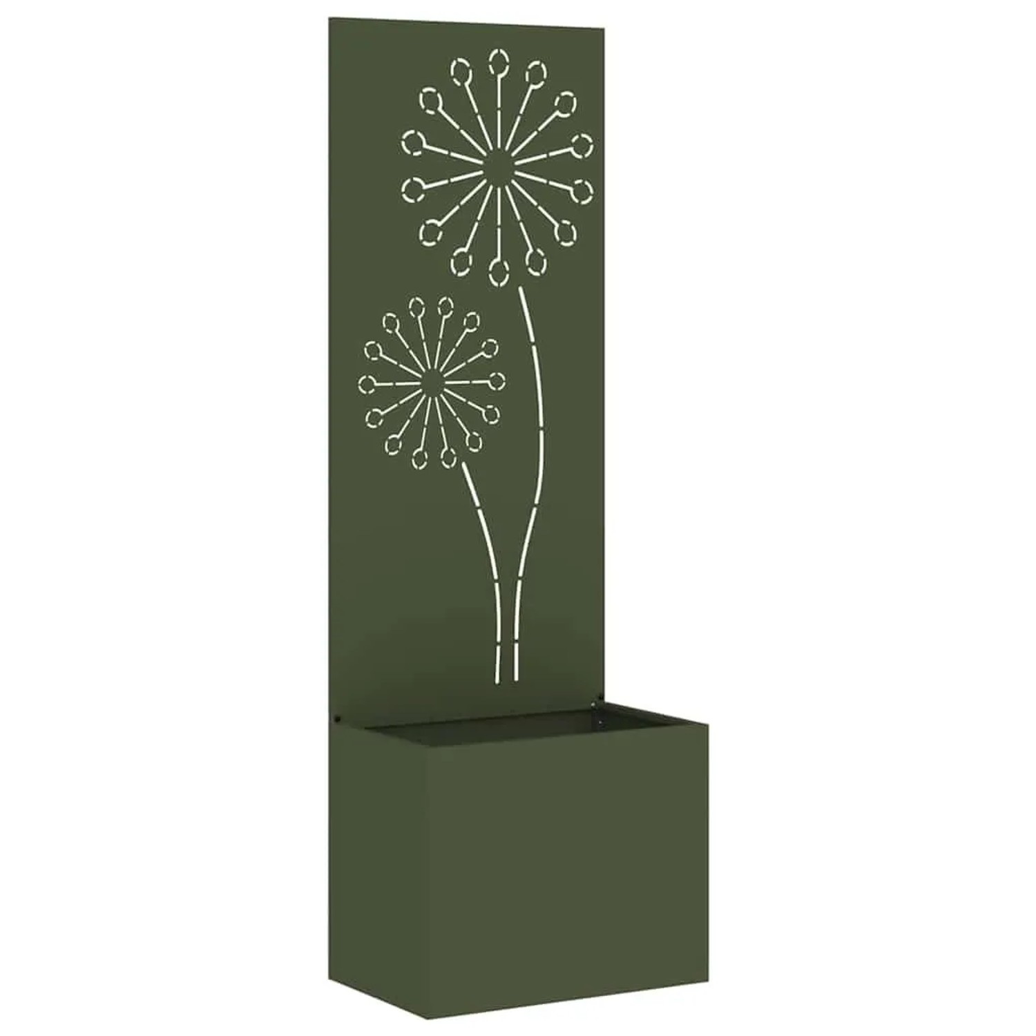 vidaXL Garten Sichtschutz-Leinwand Olivgrün 50 x 140 cm 876458