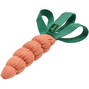 Hunter Hundespielzeug Venice Karotte, orange, 16 cm. Zerrspielzeug für Intelligenztraining und Nasenarbeit.