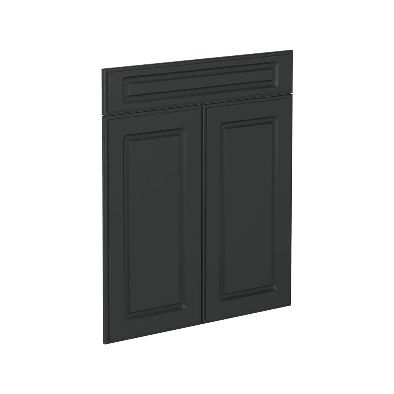Vicco Küchenfront R-Line Anthrazit Landhaus 60 x 71 Möbelfront für den SchuBunterschrank Art Nr 37190