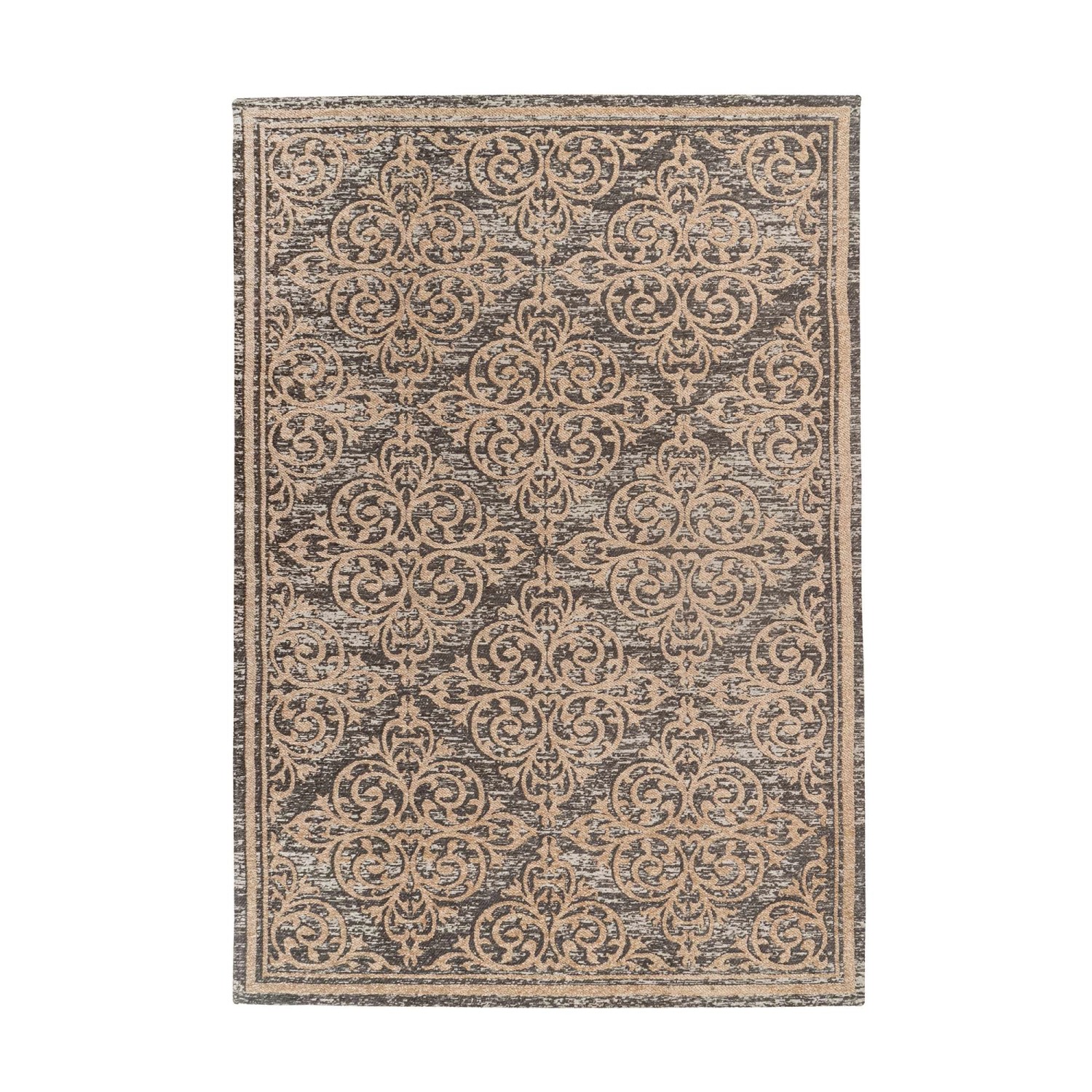 MeGusta Kurzflor Teppich Vintage UsedLook Beige 120x170 cm Rosario