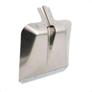 Galaflor Aluschaufel Größe 9 mit Stahlkante, 38cm breit, ohne Stiel.