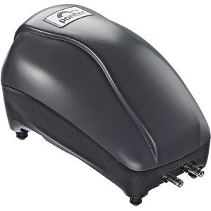 Pontec PondoAir Set 200 Teichbelüftungspumpe, Membranpumpe für Gartenteich