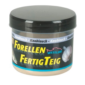 Westline Forellenteig Knoblauch, 100g im wiederverschließbaren Behälter.