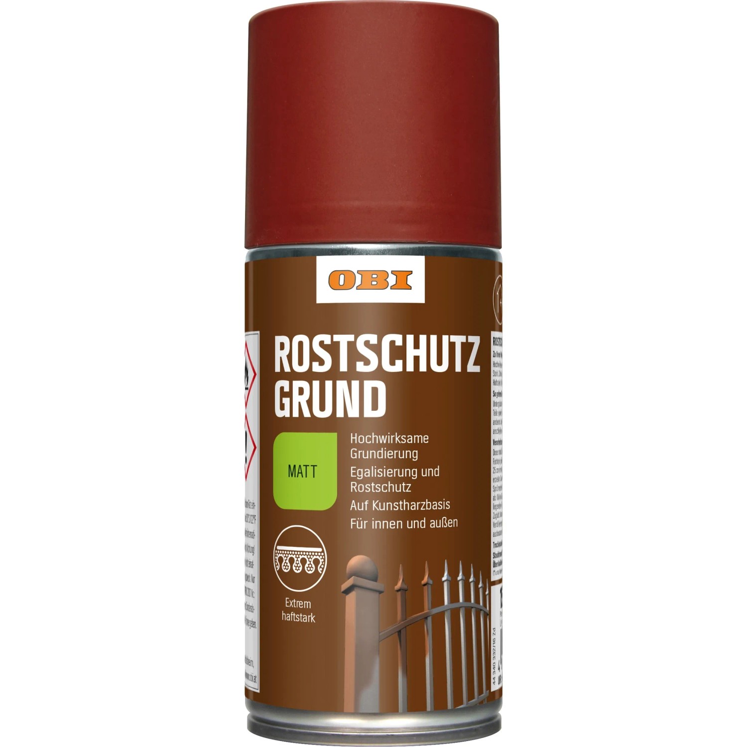 OBI Rostschutz-Grundierung Spray Rotbraun matt 150 ml