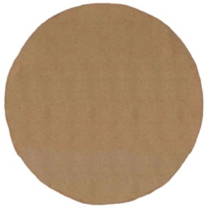 vidaXL Teppich Natur Ø 210 cm Jute 42010794