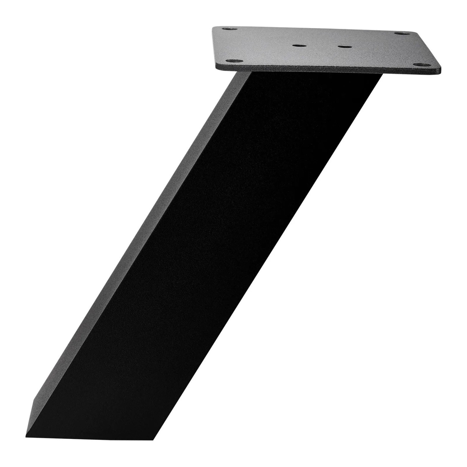 SOTECH Barkonsole OLBIA Eckig 50 x 50 mm Schräg Höhe 220 mm Schwarz