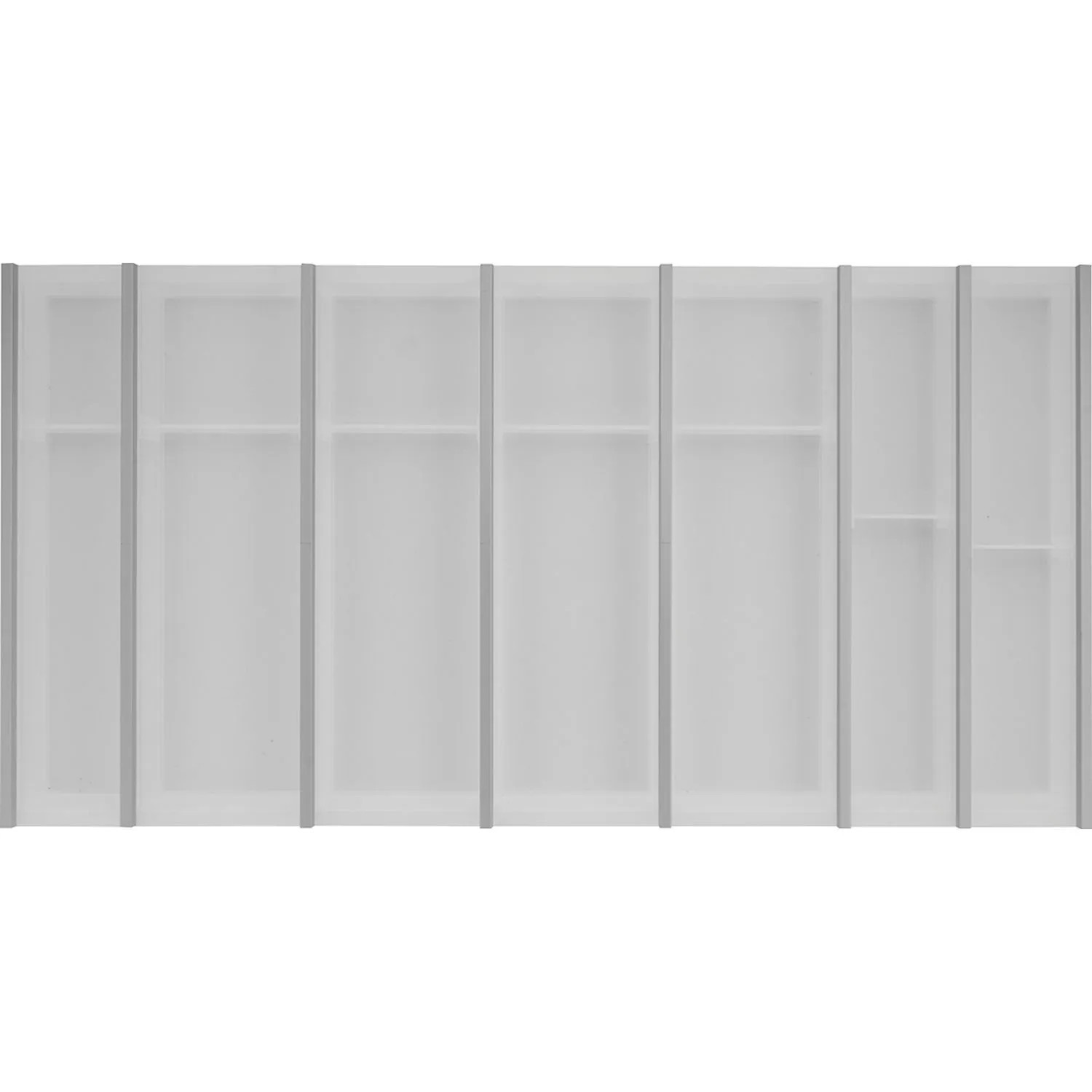 Ninka Besteckkasten-Set Cuisio für Merivobox Korpusbreite 1.000mm Kunststoff Weiß Transluzent
