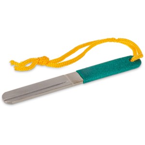 Westline Diamant Hakenschärfer, 10cm, mit Handschlaufe für Angeln. Schleifstein mit Diamantpartikeln.