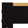 Detailansicht: Schwarze Monstershop Q Rax Werkbank (100cm) mit MDF-Platte.