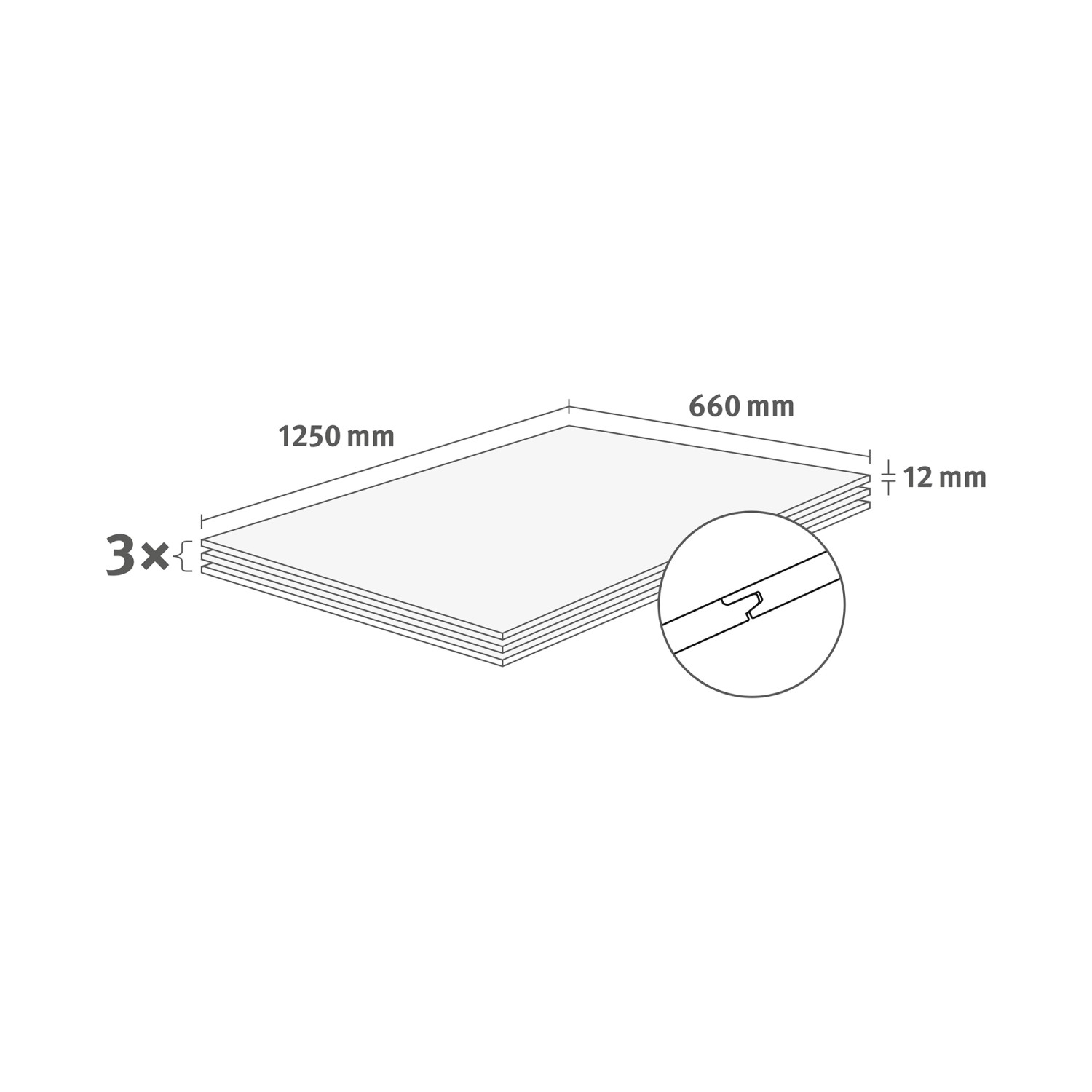Egger Decowall DO006 Namur Fichte, 3 Dekor-Paneele mit Nut-Feder-System, 1250x660x12mm.