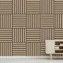 Jangal Wandpaneel Modular Wall Fanal Oak, Akustikpaneel mit Holzfurnier in Eichenoptik.
