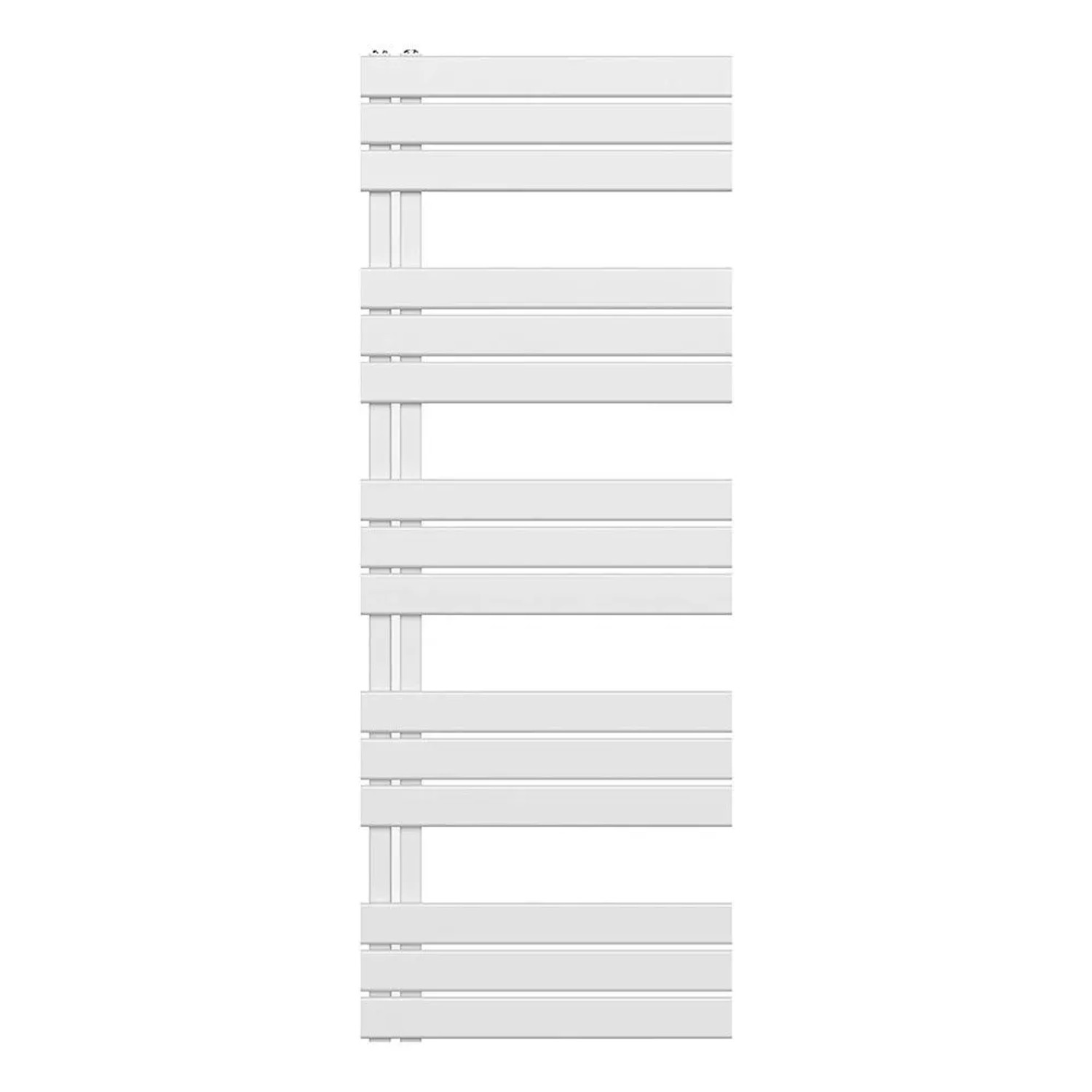 Belrad Handtuchheizkörper/Badheizkörper Paneel Anschluss Linksseitig Weiß 1 günstig online kaufen