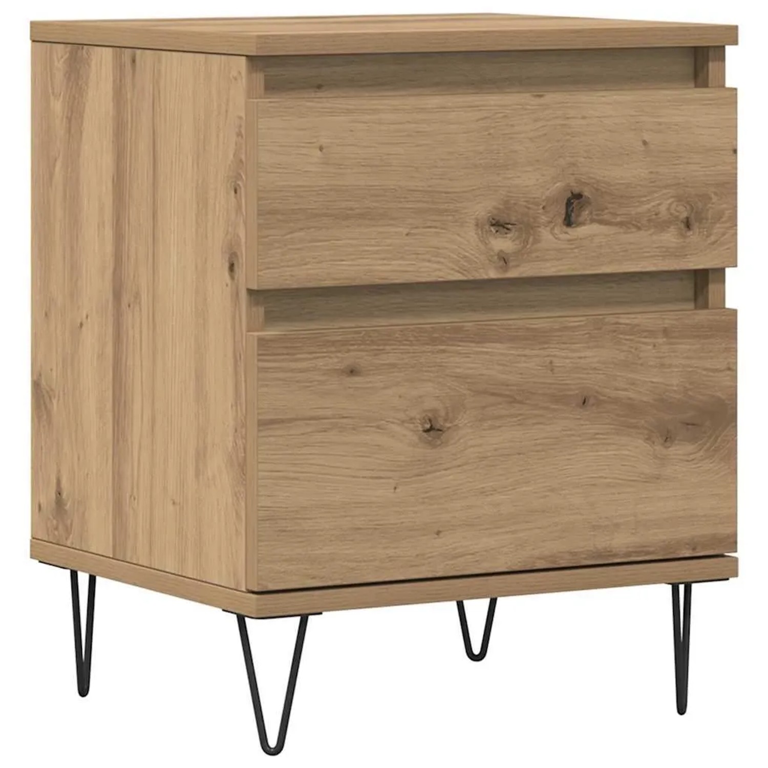 vidaXL Nachttisch Artisan-Eiche 40x35x50 cm Holzwerkstoff 857418 günstig online kaufen