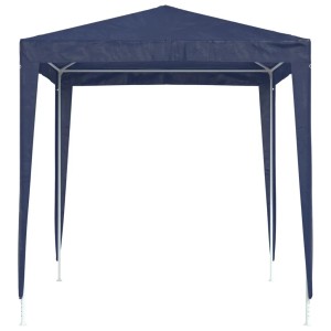 Blaues Partyzelt 2x2 m von vidaXL für Gartenpartys und Feste.