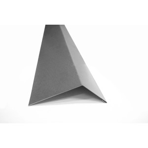 Weka Rinneneinhangblech für Flachdachhäuser bis 6m, verzinktes Trapezblech.