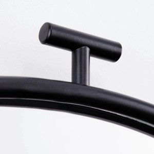 Bessagi Home Spiegel Meo &Oslash 60cm Schwarz