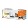 Verpackung der Ledvance Sun@Home Smart+ Badezimmerleuchte, silber, Ø 30 cm.
