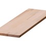 Fein geschliffene Leimholzplatte aus Buche, 200x40x1,8cm, ideal für Regalböden und Möbelbau.