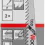 Bosch Säbelsägeblatt Pro S 644 D, 2 Stück, für Holz bis 100mm