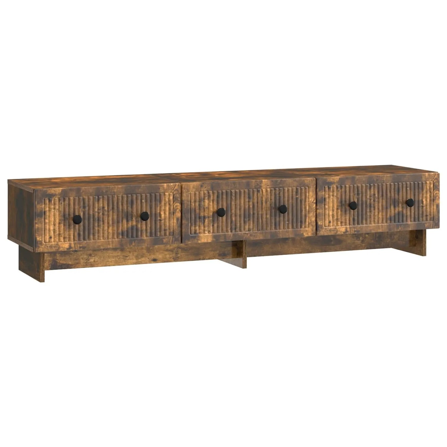 vidaXL TV-Schränk Geräucherte Eiche 147 x 34,5 x 30 cm Holzwerkstoff 894020