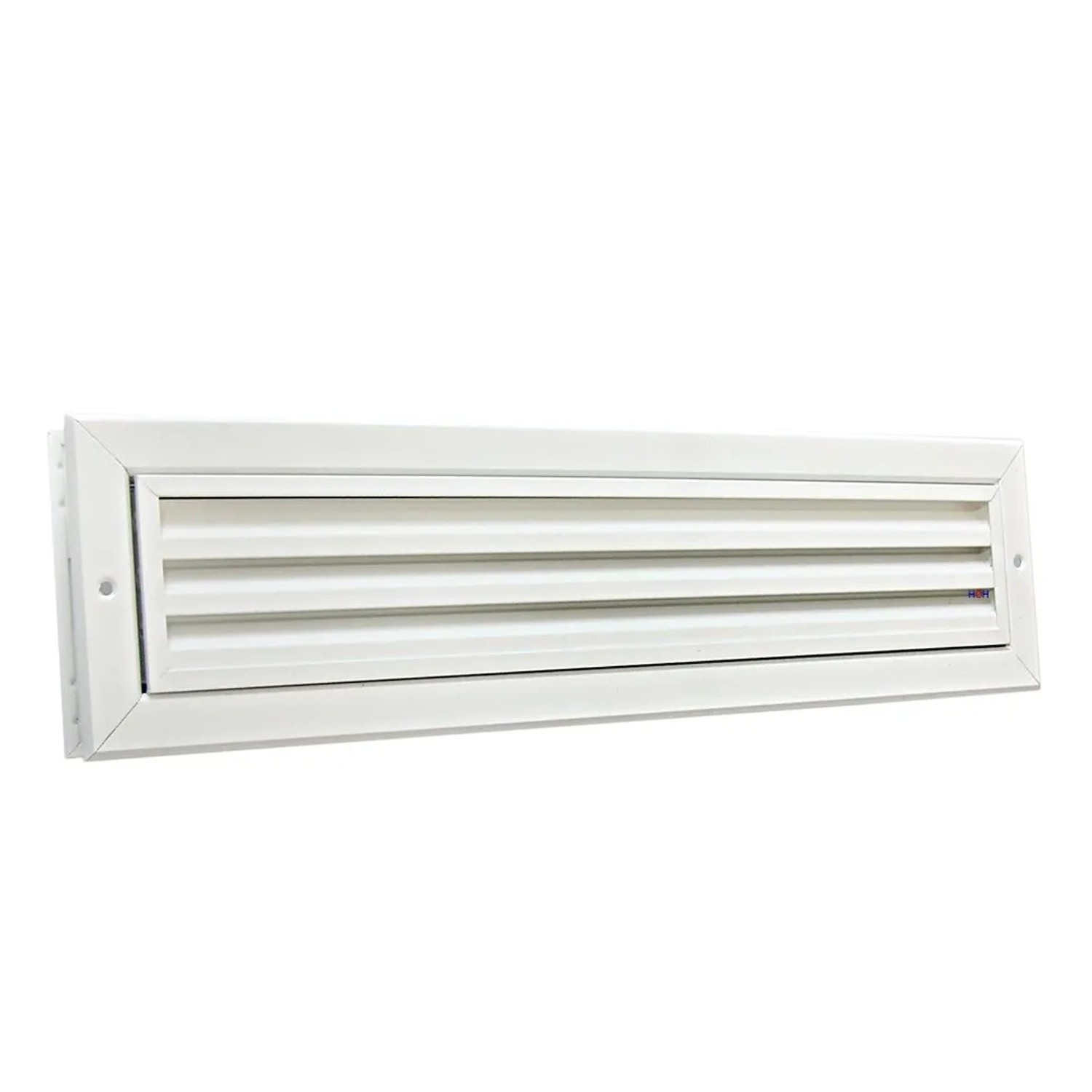 Häusler Lüftungsgitter LG-4207 DORAW 465 x120 Weiß PVD Zuluft Abluftgitter