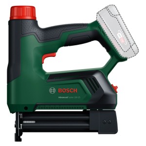 Bosch Akku-Tacker AdvancedTacker 18V-25 in Grün/Schwarz. Kabelloser 2-in-1 Klammerer/Nagler für präzise Befestigung.