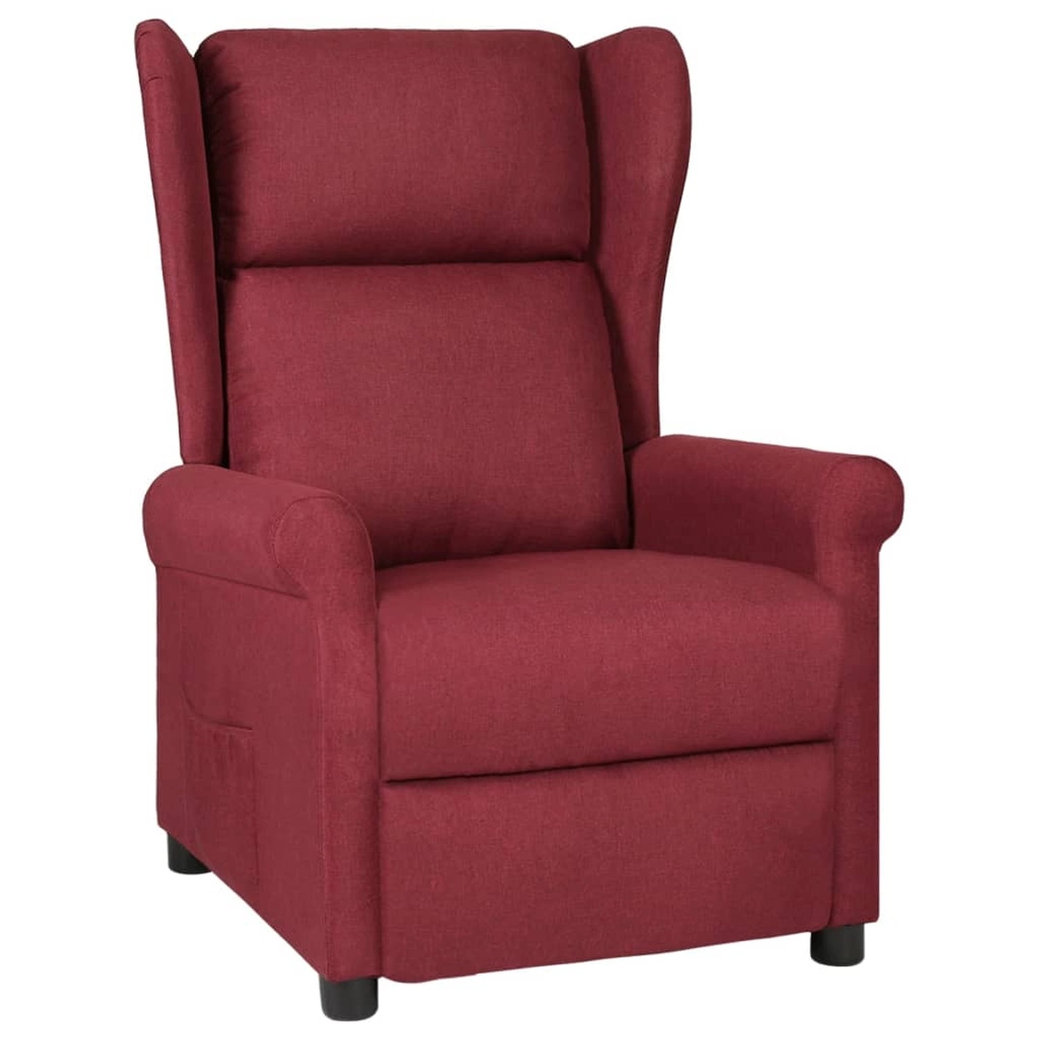 vidaXL Relaxsessel Weinrot Stoff 340952 günstig online kaufen