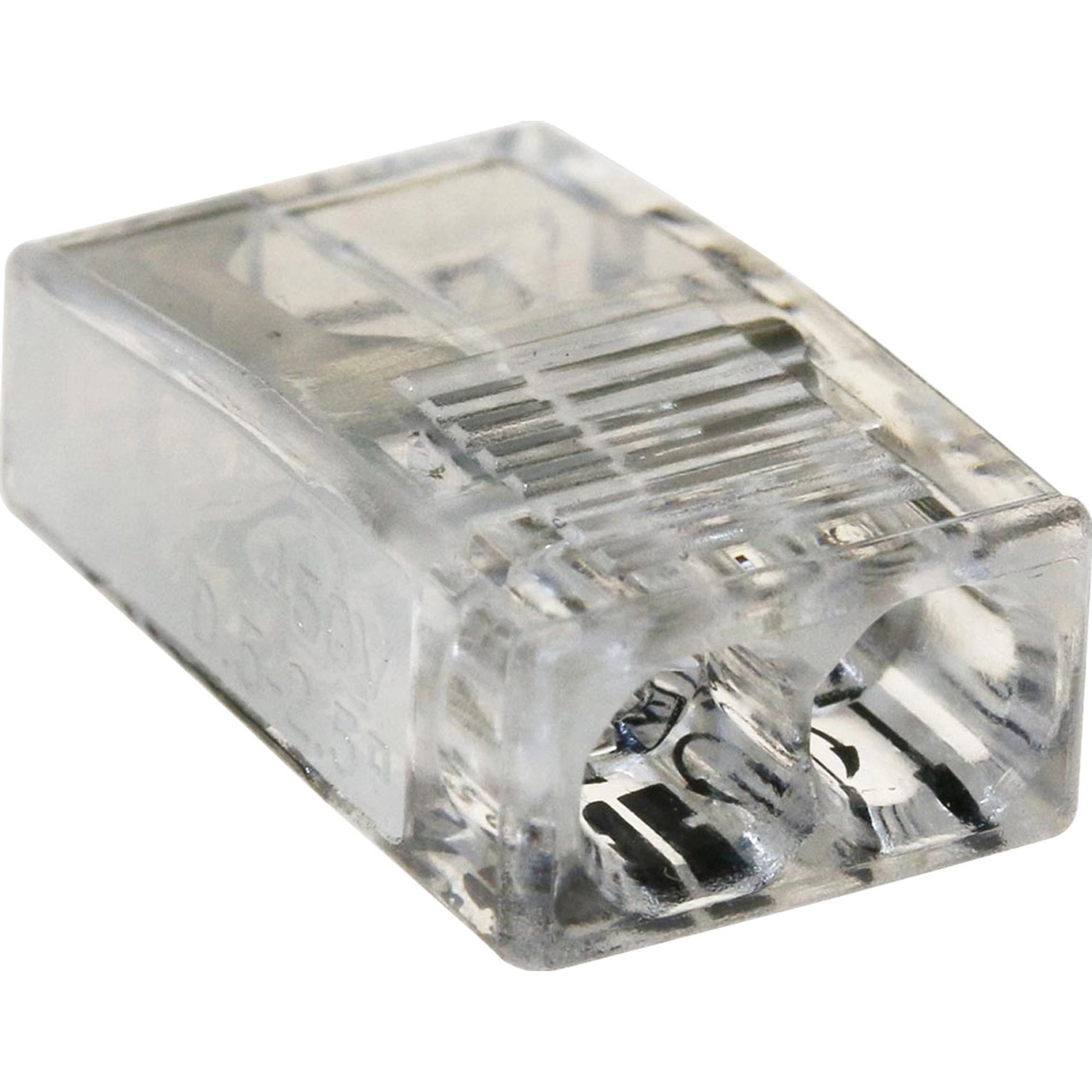 ViD Verbindungsdosenklemme 2 x 0,5 mm² bis 2,5 mm² Weiß 100 Stück