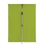 Grüner Doppler Balkonschirm, 127x177 cm, mit Handöffner. Ideal für kleine Balkone.