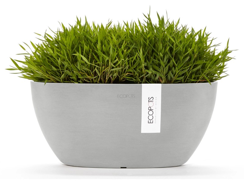 30 cm OBI kaufen Ecopots Grau Pflanztopf bei Sofia+WasBeh