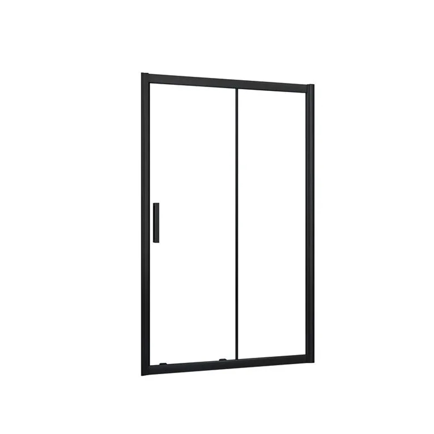 Duschparadies Schiebetür 100 cm Duschtür Nischentür 8mm ESG Sicherheitsglas Höhe 195cm Dusche