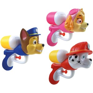 Happy People Wasserpistole Paw Patrol, 16 cm, verschiedene Charaktere für Wasserspaß.