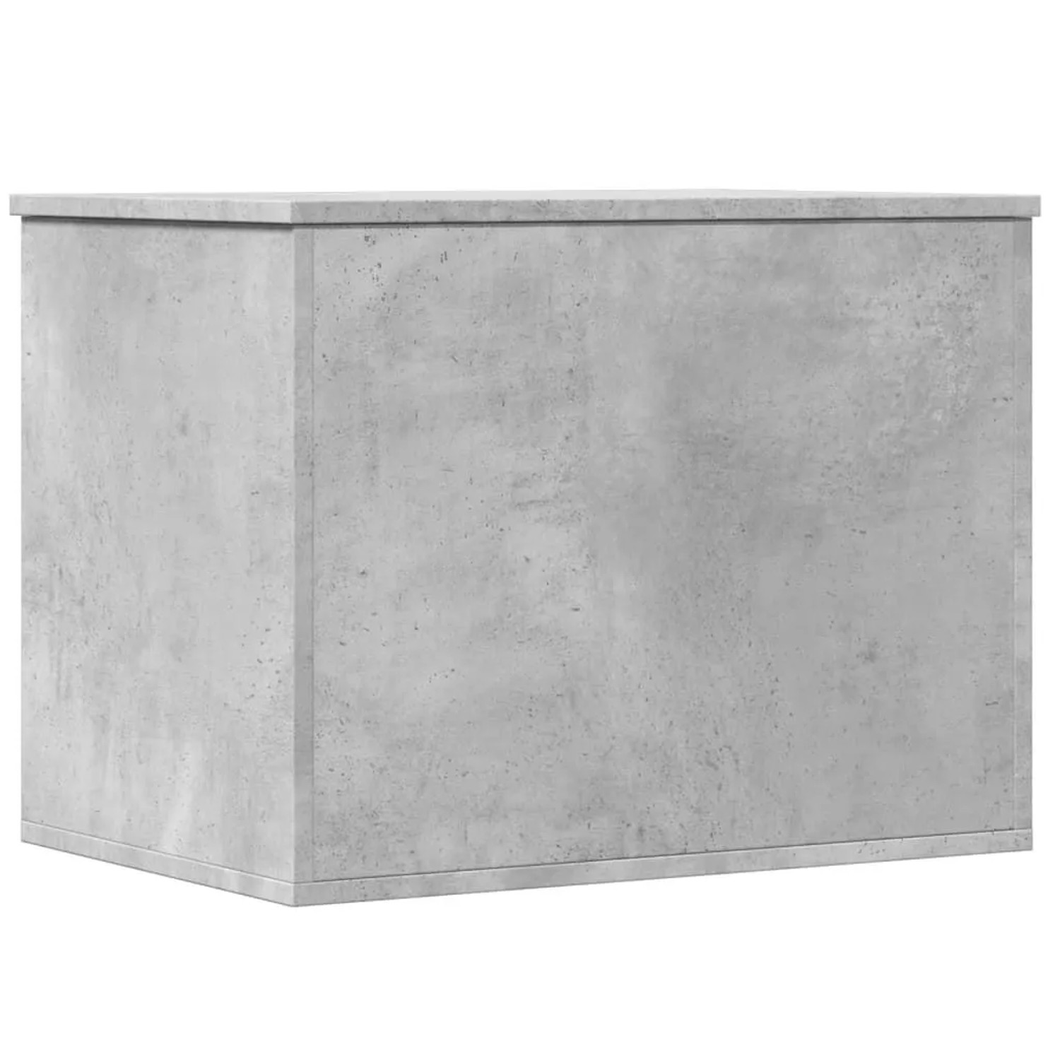 vidaXL Truhe Betongrau 60x42x46 cm Holzwerkstoff 840656