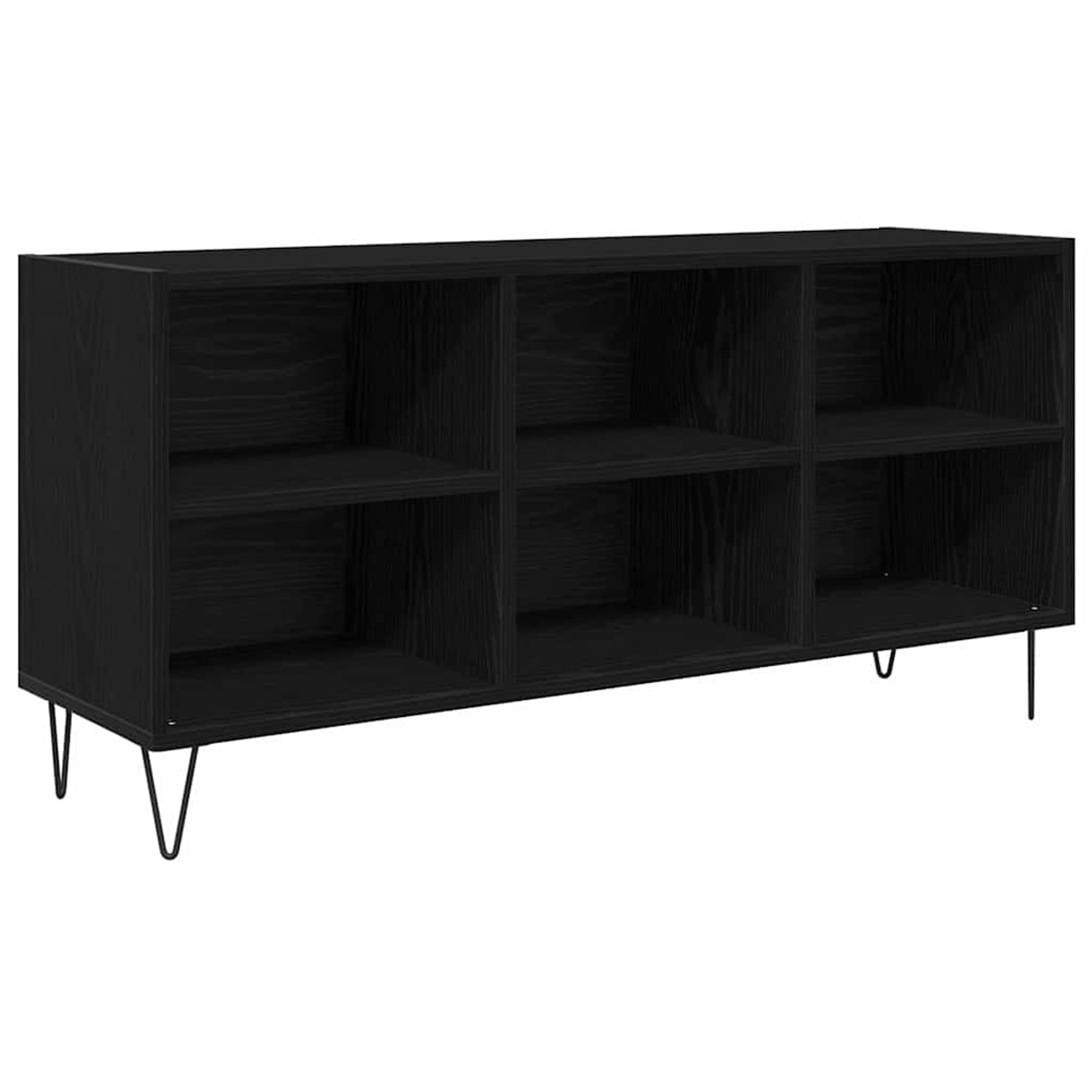 vidaXL TV-Schrank Schwarz Eichen-Optik 103,5 x 30 x 50 cm 881925 günstig online kaufen