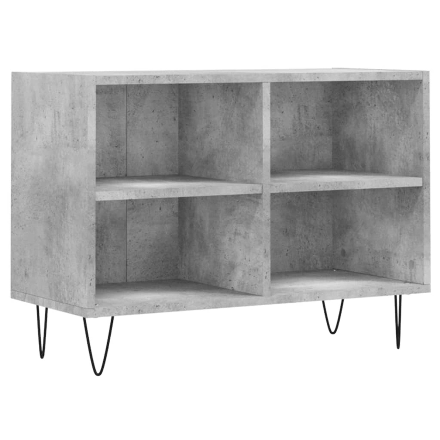 VidaXL TV-Schrank Betongrau 69,5x30x50 cm Holzwerkstoff  Modell 1 günstig online kaufen