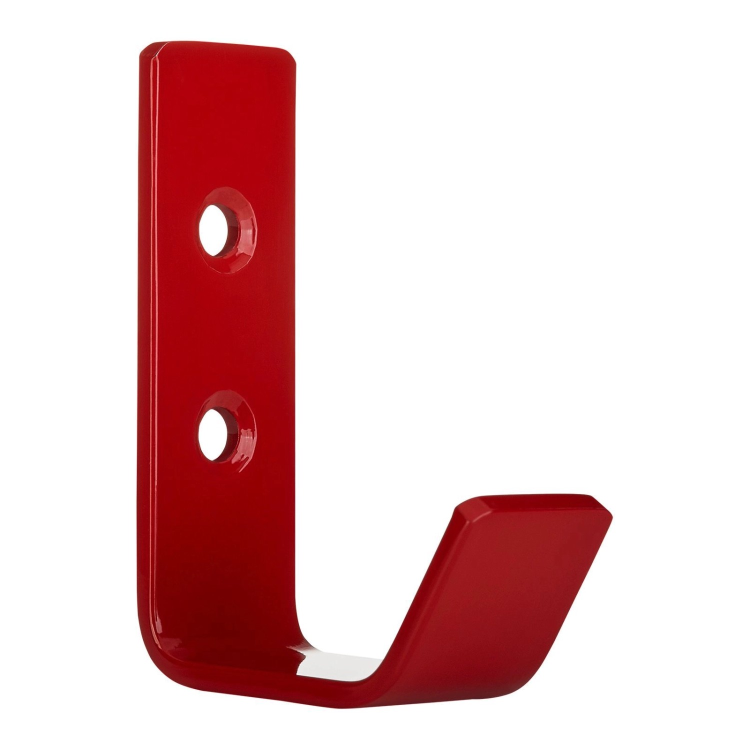 SOTECH Kleiderhaken LOXTEN 60 x 20 x 45 mm Echt Edelstahl Signalrot