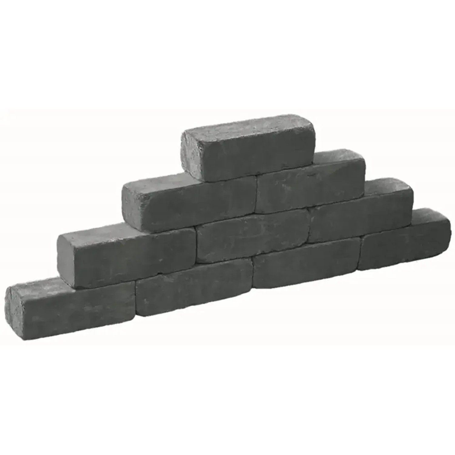 Diephaus Mauerstein Collo Basalt, gestapelt. Mauersteine für filigrane Mauern und Einfassungen.