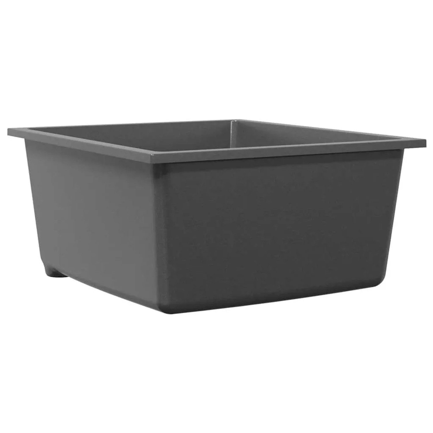 vidaXL Küchenspüle Grau 38 x 44 x 20 cm Granit 4012352
