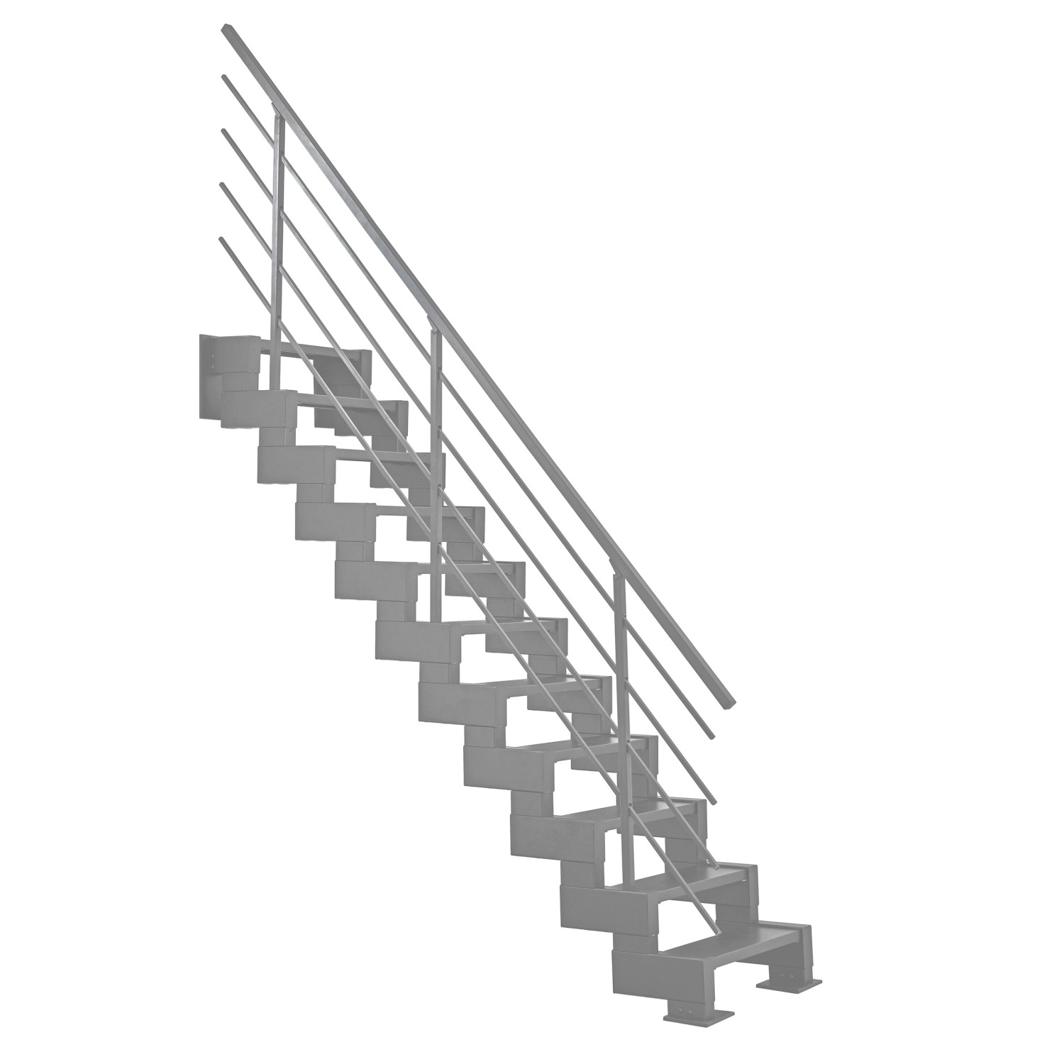 Minka Raumspartreppe Modulario Mini Steel Grau günstig online kaufen