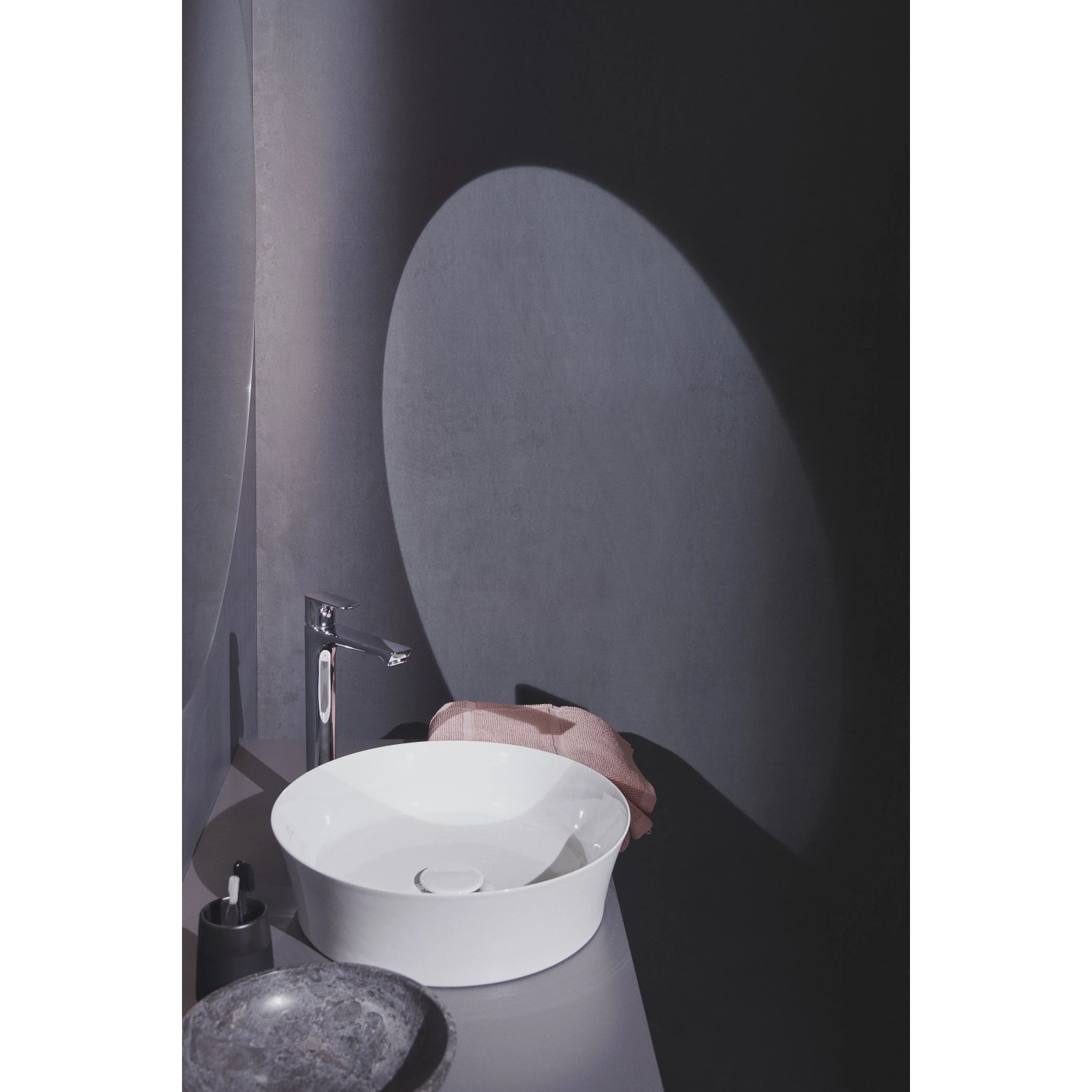 Ideal Standard CAir BlueStart Waschtischarmatur, Chrom, ohne Ablaufgarnitur.