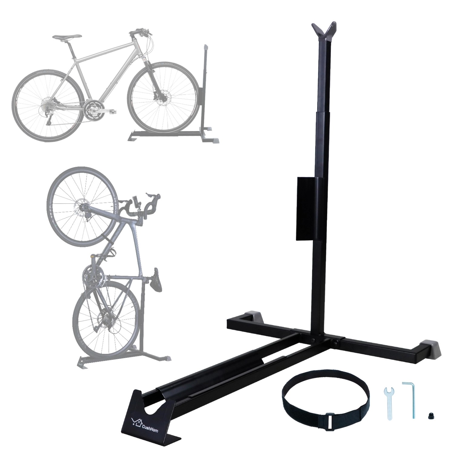 CCLIFE Fahrradständer Boden 1 Stück Vertikaler und Horizontaler Fahrradhalt günstig online kaufen