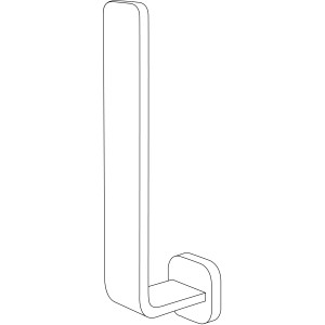 Tiger Reserverollenhalter Ramos Chrom für 2 Rollen, WC-Zubehör.