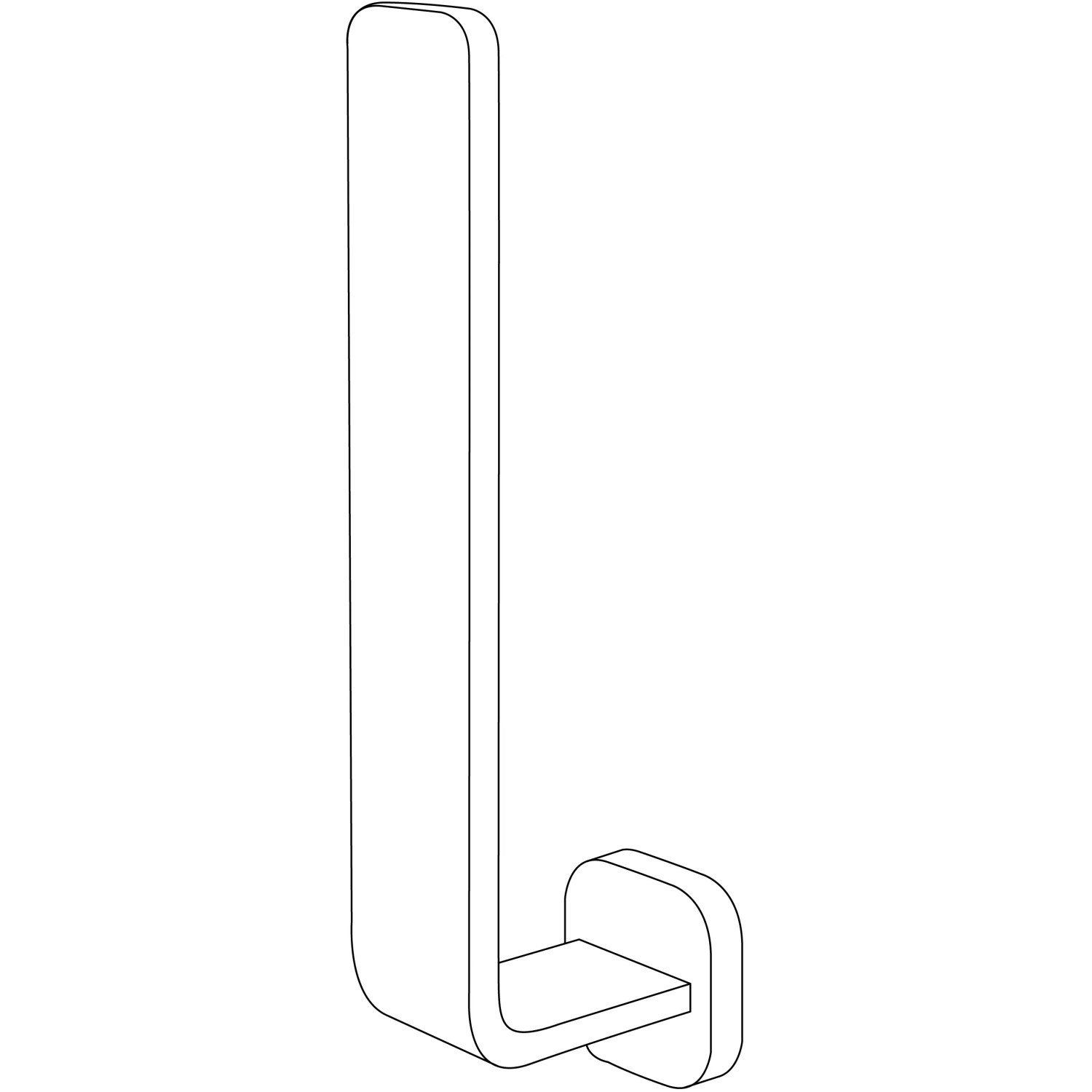 Tiger Reserverollenhalter Ramos Chrom für 2 Rollen, WC-Zubehör.