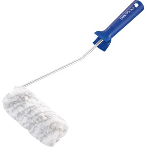 LUX Dispersionsroller 12cm mit Polyester-Langflor für raue Untergründe.