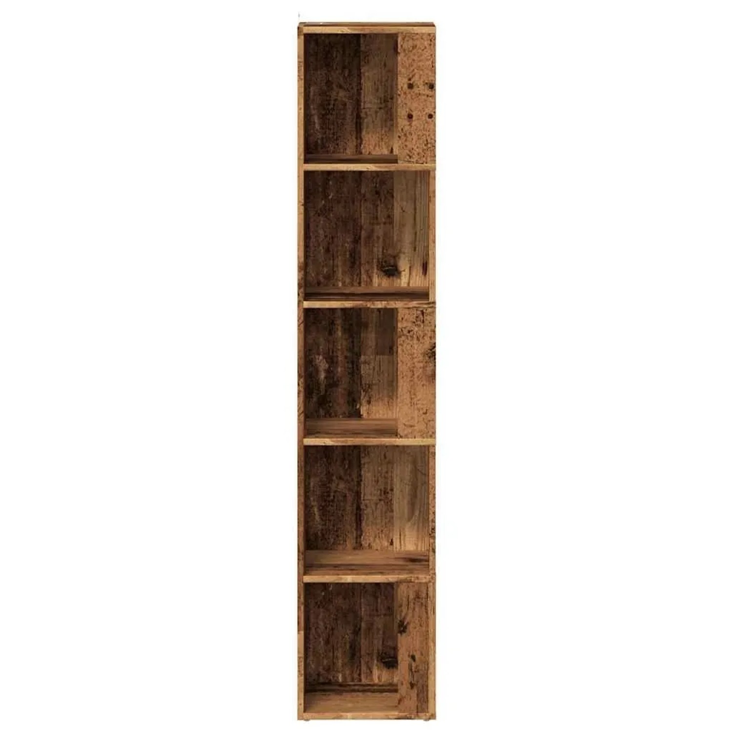 vidaXL Eckregal Altholz-Optik 33x33x165 cm Holzwerkstoff 856724_5